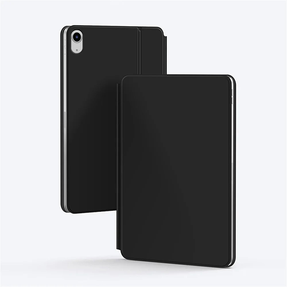 For iPad (2025) / 10.9 (2022) Magnetic Floating Keyboard Case Bluetooth-Compatible Keyboard with Touchpad - Black - 2
