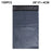 MX-060 100Pcs 28x37cm+4cm Parcel Bags PE+PO 11C Waterproof Postal Mailing Bags - Black - 1