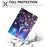 For Samsung Galaxy Tab S6 Lite (2024) / (2022) / (2020) P610 Case Stylish Pattern Leather Stand Cover with Card Slots - Meteor Butterfly - 5