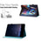 For Samsung Galaxy Tab A 10.1 (2016) T580 Folio Flip Leather Case Tablet Cover with Card Slots - Owl - 6