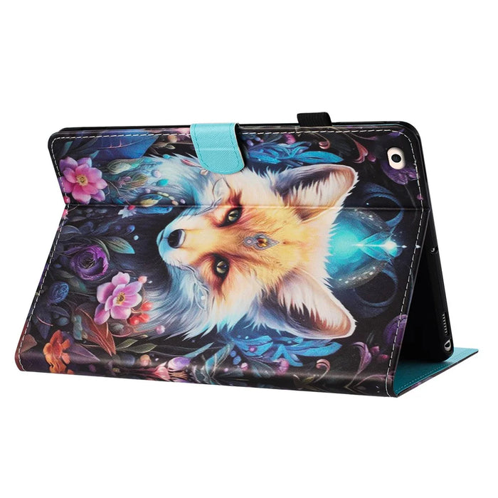 For Ipad Mini / Mini 2 / Mini 3 / Mini 4 / Mini (2019) 7.9 Inch   Tablet Case with Card Slot, Stand - Fox - 4