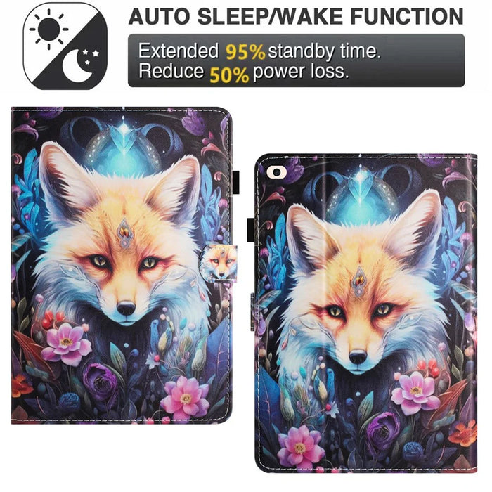 For Ipad Mini / Mini 2 / Mini 3 / Mini 4 / Mini (2019) 7.9 Inch   Tablet Case with Card Slot, Stand - Fox - 7