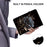 For Realme Pad 2 Case PU Leather Folio Pattern Tablet Cover with Card Slot / Pen Loop Holder - Black Rose - 7
