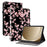 Stand Case for Samsung Galaxy Tab A9+ Pattern Print PU Leather Tablet Cover - Plum Blossom - 1