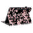 For Samsung Galaxy Tab S7+ / S7 FE / S8+ Case PU Leather Flip Cover Pattern Printing Anti-Drop Tablet Shell - Plum Blossom - 4