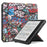 For Kobo Libra Colour Case Pattern Print Leather ebook Reader Cover - Graffiti - 1