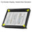 For Kobo Libra Colour Case Pattern Print Leather ebook Reader Cover - Graffiti - 3