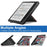 For Kobo Libra Colour Case Pattern Print Leather ebook Reader Cover - Graffiti - 4