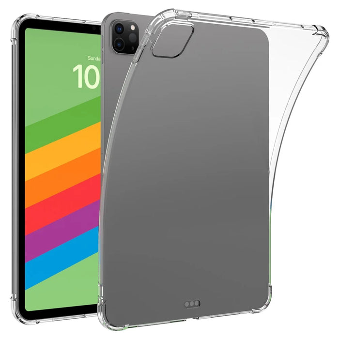 For iPad Pro 13 (2025) / 13 (2024) TPU Case Reinforced Corners Drop-Proof Clear Tablet Cover - 1