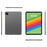 For iPad Pro 13 (2025) / 13 (2024) TPU Case Reinforced Corners Drop-Proof Clear Tablet Cover - 6