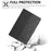 For Lenovo Tab M10 (Gen 3) Case Card Holder Building Blocks Imprinted Tablet Stand Cover - Black - 5
