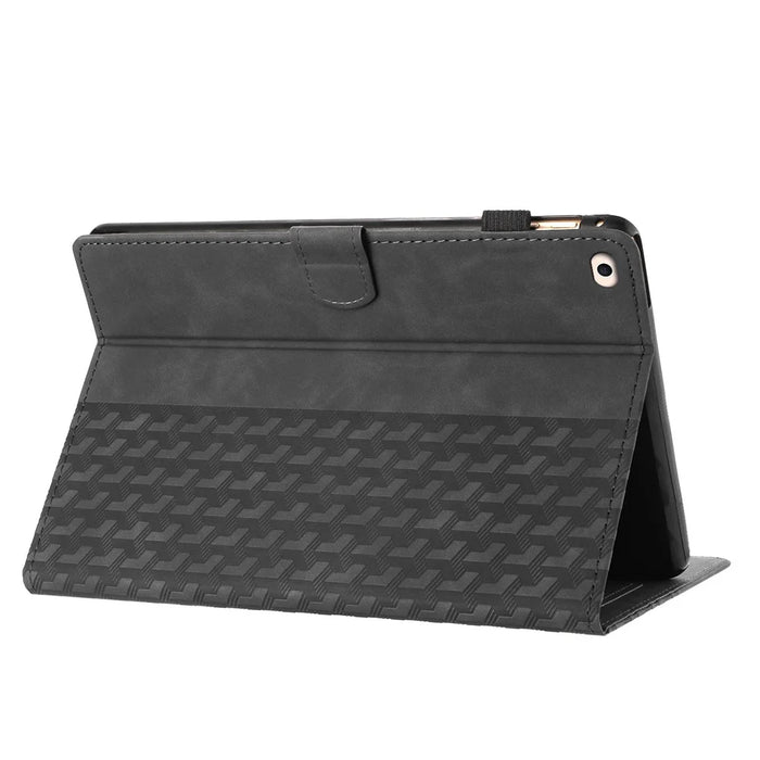 Leather Case for iPad Mini / Mini 2 / Mini 3 / Mini 4 / Mini (2019) 7.9 Inch Building Blocks Imprinted Tablet Cover - Black - 4
