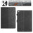 Leather Case for iPad Mini / Mini 2 / Mini 3 / Mini 4 / Mini (2019) 7.9 Inch Building Blocks Imprinted Tablet Cover - Black - 7