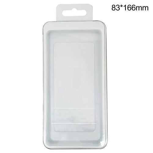 83x166mm PVC Box for Phone Case 30C Display Window Box Jewelry Packaging - 1