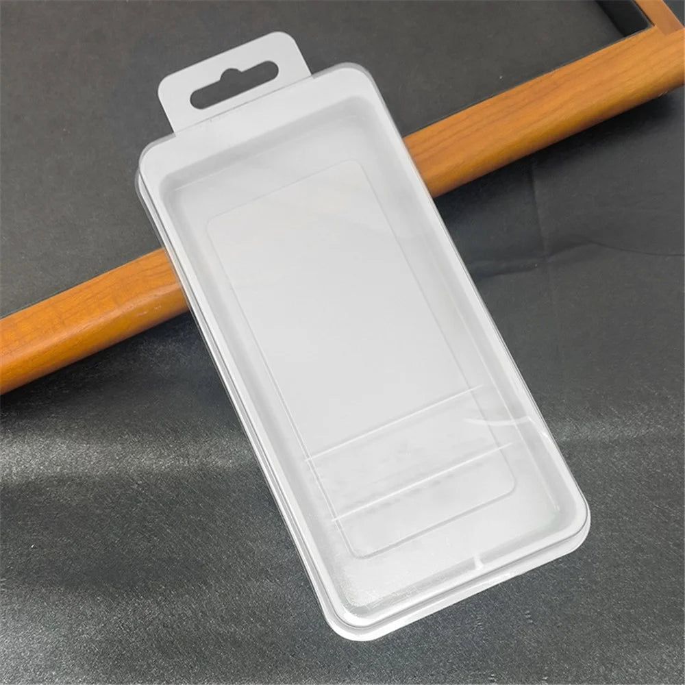 83x166mm PVC Box for Phone Case 30C Display Window Box Jewelry Packaging - 4