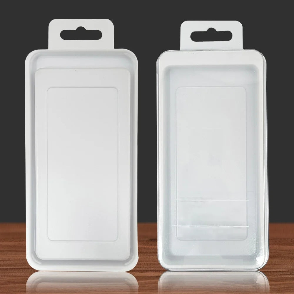83x166mm PVC Box for Phone Case 30C Display Window Box Jewelry Packaging - 5