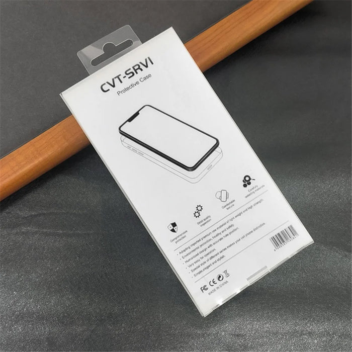 PVC Packaging Box for Phone Case Clear Window Pull-Out Phone Cover Display Box - 3