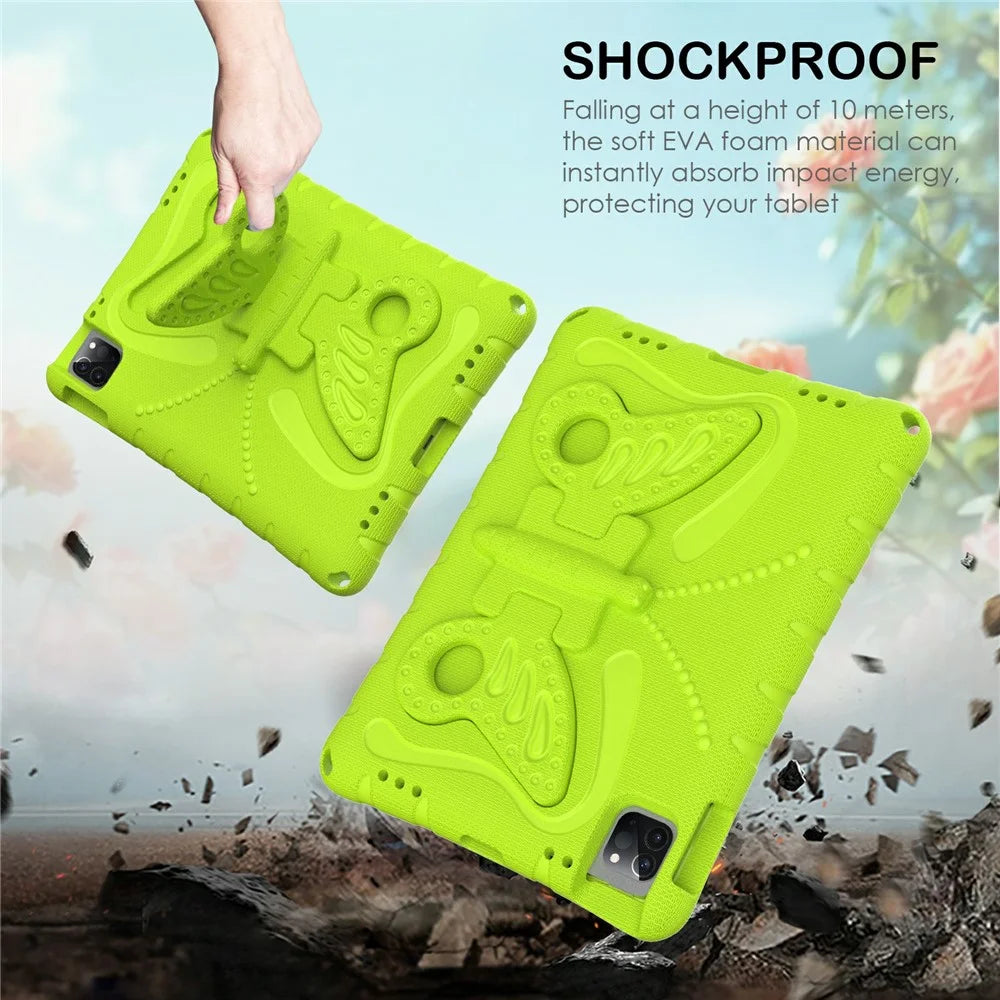EVA Kickstand Case For iPad (2025) / 10.9 (2022) / Air 11 (2025) / (2024) / Pro 11 (2025) / 11 (2024) / (2018) / (2020) / (2021) / (2022) / Air (2020) (2022) - Green - 5