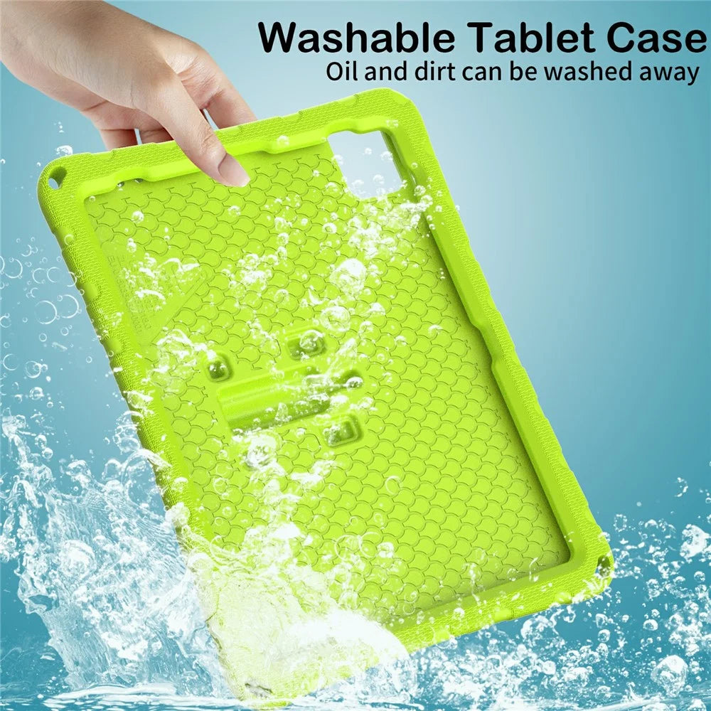 EVA Kickstand Case For iPad (2025) / 10.9 (2022) / Air 11 (2025) / (2024) / Pro 11 (2025) / 11 (2024) / (2018) / (2020) / (2021) / (2022) / Air (2020) (2022) - Green - 6