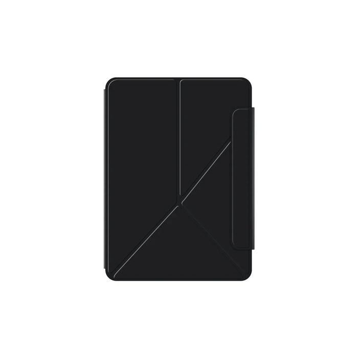 For iPad Air 11 (2026) / (2025) / (2024) / Air (2022) / (2020) / Pro 11 (2022) / (2021) / (2020) / (2018) Case Magnetic PU Leather Tablet Stand Cover - Black - 6