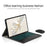 For Samsung Galaxy Tab S10 Ultra / S9 Ultra / S8 Ultra Backlight Touchpad Bluetooth-Compatible Keyboard with Pen Slot Leather Tablet Case - 2