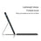 For Samsung Galaxy Tab S10 Ultra / S9 Ultra / S8 Ultra Backlight Touchpad Bluetooth-Compatible Keyboard with Pen Slot Leather Tablet Case - 5
