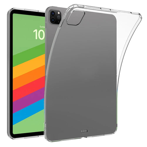 For iPad Pro 13 (2025) / 13 (2024) TPU Case Full Transparent Protective Tablet Cover - 1