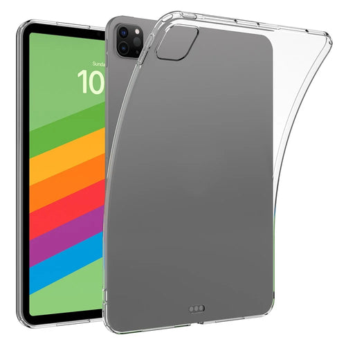 For iPad Pro 11 (2025) / 11 (2024) Back Case HD Transparent TPU Tablet Cover - 1