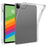 For iPad Pro 11 (2025) / 11 (2024) Case Transparent Flexible TPU Back Cover with Pencil Holder - 1