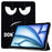 For iPad Air 13 (2026) / (2025) / (2024) Case Tri-Fold Stand Pattern Print Leather Tablet Cover with Auto Wake / Sleep - Don't Touch Me - 1