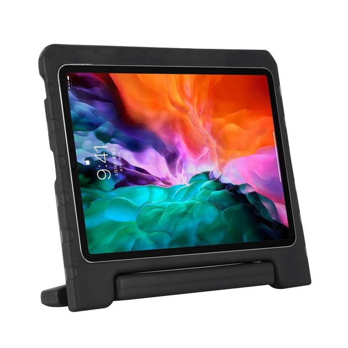 For iPad Pro 13 (2025) / 13 (2024) Shockproof Case EVA Handle Kickstand Tablet Cover - Black - 4