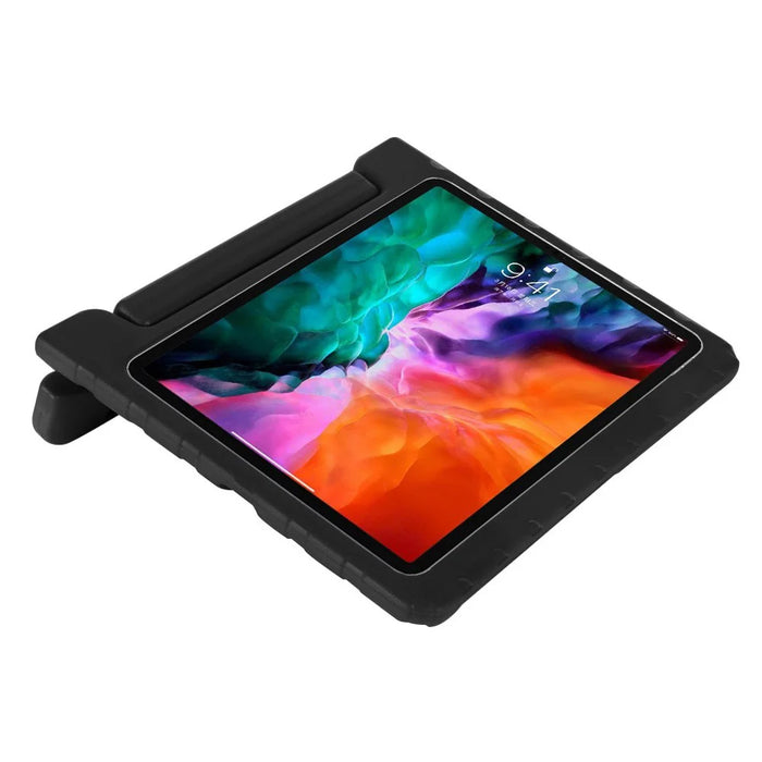 For iPad Pro 13 (2025) / 13 (2024) Shockproof Case EVA Handle Kickstand Tablet Cover - Black - 5