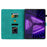 For Lenovo Tab M10 Plus TB-X606F / TB-X606X Case PU Leather Lily Flower Pattern Stand Tablet Cover - Green - 2