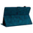 For Amazon Fire HD 10 (2023) Case with Card Slots Leather Tablet Cover Lily Flower - Blue - 4