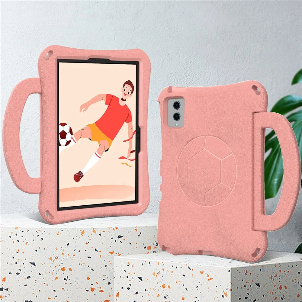EVA Case for Samsung Galaxy Tab S11 / S7 / S8 / S9 / S10 FE / S9 FE / Redmi Pad 2 11 / Pad 5 / Pad 5 Pro / Lenovo Tab M11 / K11 Gen 2 / Idea Tab Tablet Cover - Light Pink - 3