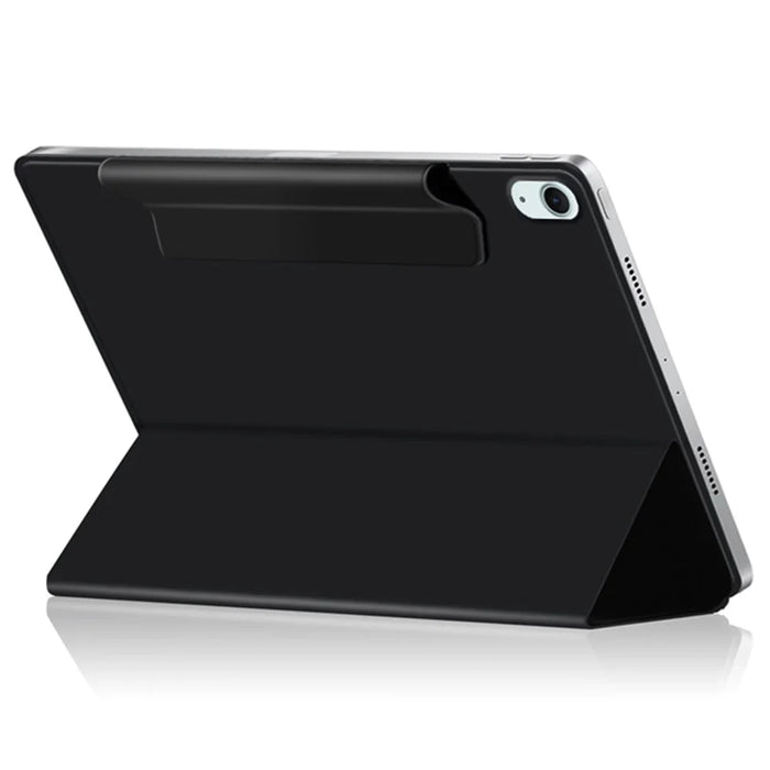 For iPad Air 11 (2026) / (2025) / (2024) / Air (2022) / (2020) / Pro 11 (2022) / (2021) / (2020) / (2018) Case PU Leather Tri-Fold Stand Tablet Cover - Black - 5