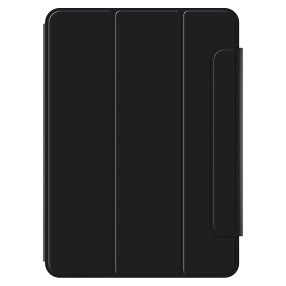 For iPad Air 13 (2026) / (2025) / (2024) / Pro 12.9 (2022) / (2021) / (2020) / (2018) Stand Case Shockproof Magnetic PU Leather Flip Tablet Cover - Black - 6