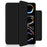 For iPad Pro 11 (2025) / 11 (2024) Case Magnetic Attachment PU Leather Drop-Proof Tablet Cover with Tri-Fold Stand - Black - 4