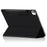 For iPad Pro 11 (2025) / 11 (2024) Case Magnetic Attachment PU Leather Drop-Proof Tablet Cover with Tri-Fold Stand - Black - 5