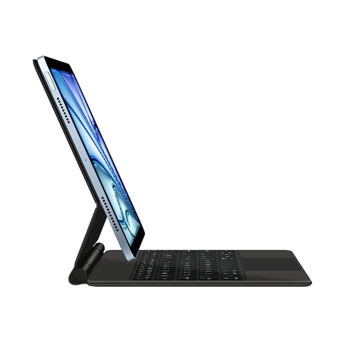 For iPad Air 11 (2026) / (2025) / (2024) / Air (2022) / (2020) / Pro 11 (2022) / (2021) / (2020) / (2018) Magnetic Floating Keyboard Case with Touchpad - Black - 2