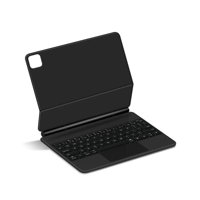 For iPad Air 11 (2026) / (2025) / (2024) / Air (2022) / (2020) / Pro 11 (2022) / (2021) / (2020) / (2018) Magnetic Floating Keyboard Case with Touchpad - Black - 3