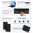 For Huawei MatePad Pro 12.6 (2024) Magnetic Floating Bluetooth-compatible Keyboard + Leather Tablet Case - 7