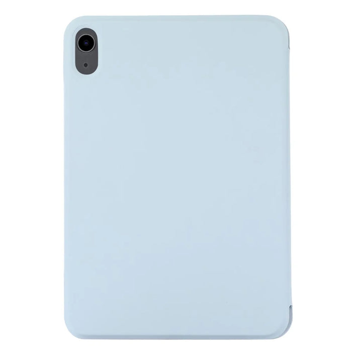 For iPad Air 11 (2026) / (2025) / (2024) Case Magnetic Clasp Stand Protective PU Leather Smart Cover - Baby Blue - 3