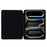 For iPad Pro 11 (2025) / 11 (2024) Case Tri-Fold Stand Leather+Silicone Tablet Cover - Black - 2
