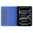 For iPad Pro 13 (2025) / 13 (2024) Case Card Slots Stand Leather Tablet Cover with Pen Holder - Blue - 2