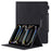 For iPad Pro 11 (2025) / 11 (2024) Case Adjustable Stand PU Leather Tablet Cover with Auto Wake  /  Sleep - Black - 1