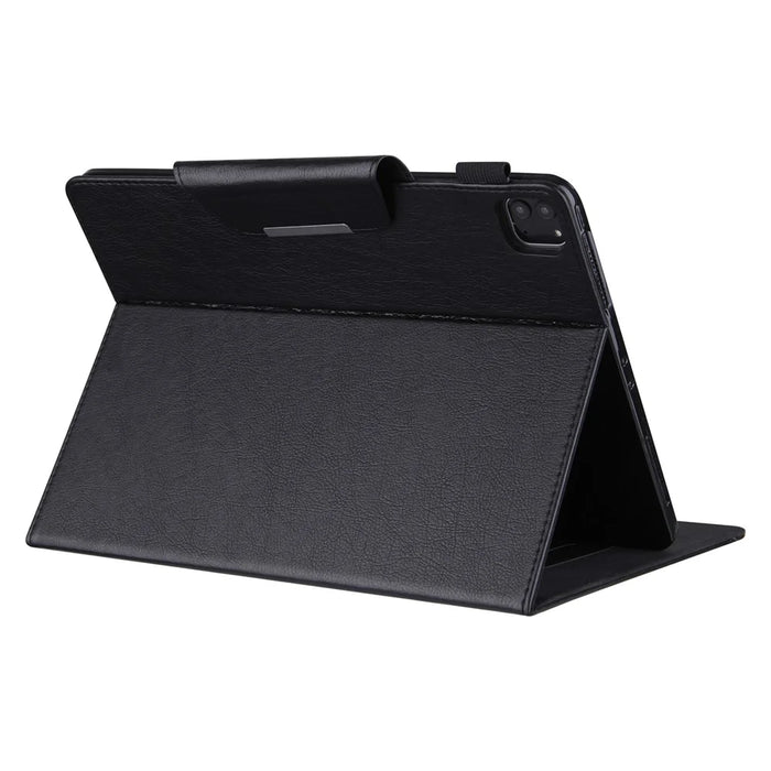 For iPad Pro 11 (2025) / 11 (2024) Case Adjustable Stand PU Leather Tablet Cover with Auto Wake  /  Sleep - Black - 3
