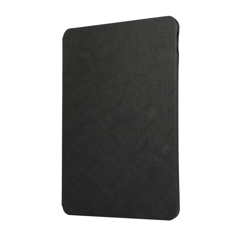 For iPad Pro 11 (2025) / 11 (2024) Case Folding Stand PU Leather + TPU Tablet Cover - Black - 5