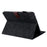 For iPad Pro 11 (2025) / 11 (2024) Case Cloth Texture PU Leather Tablet Cover with Auto Wake / Sleep - Black - 4