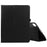 For iPad Pro 13 (2025) / 13 (2024) Case Bi-Fold Stand Leather Tablet Cover Litchi Texture - Black - 1
